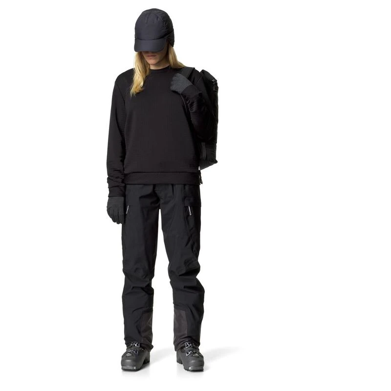 Houdini Womens Power Air Crew True Black Sportpursuit