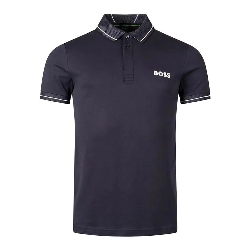 Polo hugo boss bleu on sale