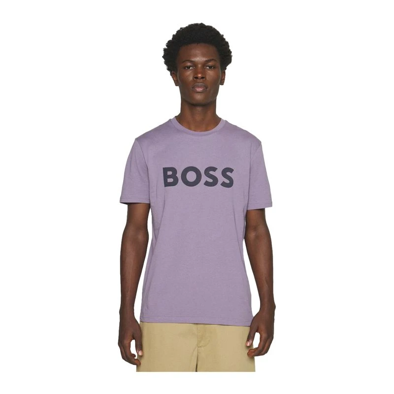 Hugo Boss Mens 50481923 T Shirt Purple Sportpursuit