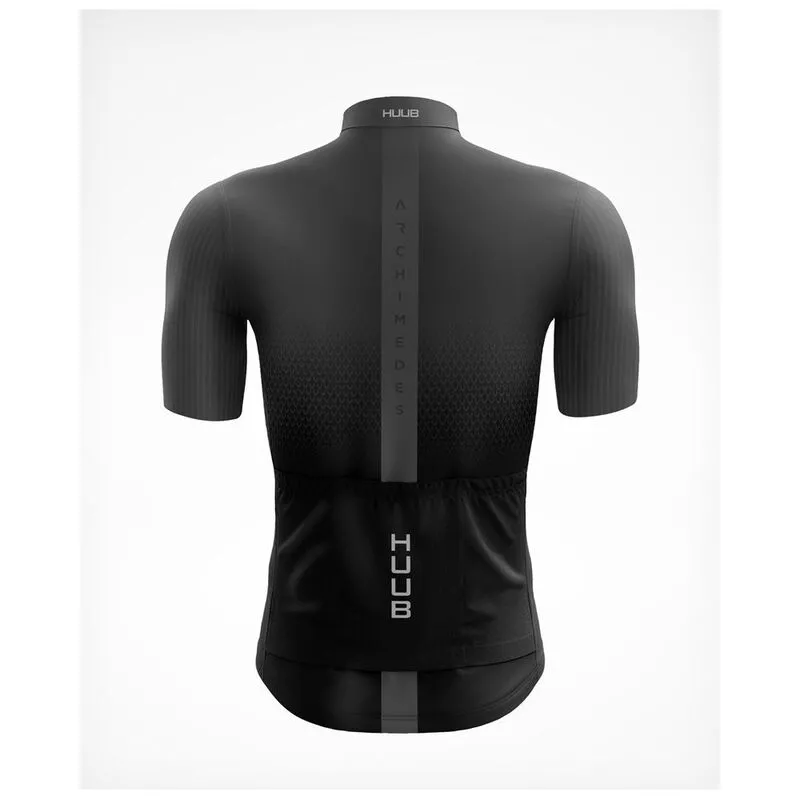 Huub Mens Archimedes Short Sleeve Jersey Charcoal Sportpursuit