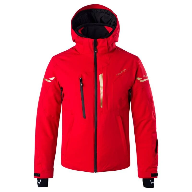 Hyra Mens Milano Avs Ski Jacket (Red) | Sportpursuit.com
