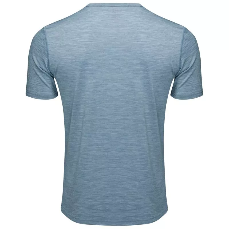 ISOBAA Mens Merino 150 Odd One Out T-Shirt (Sky) | Sportpursuit.com