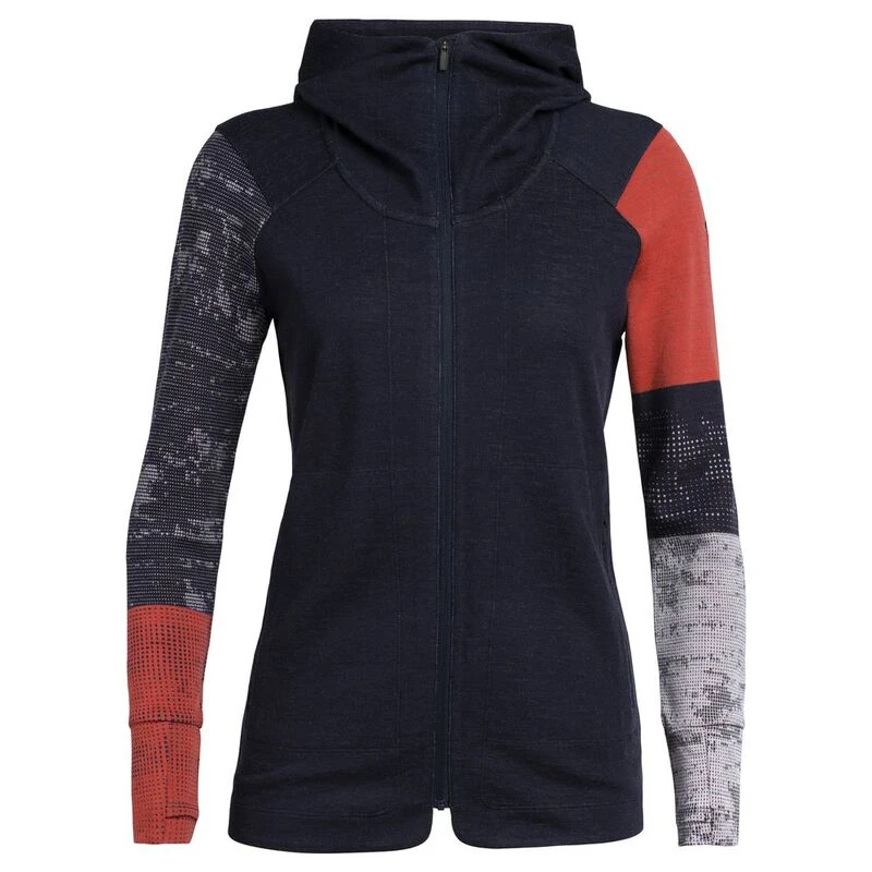 Icebreaker away ls zip hood hotsell