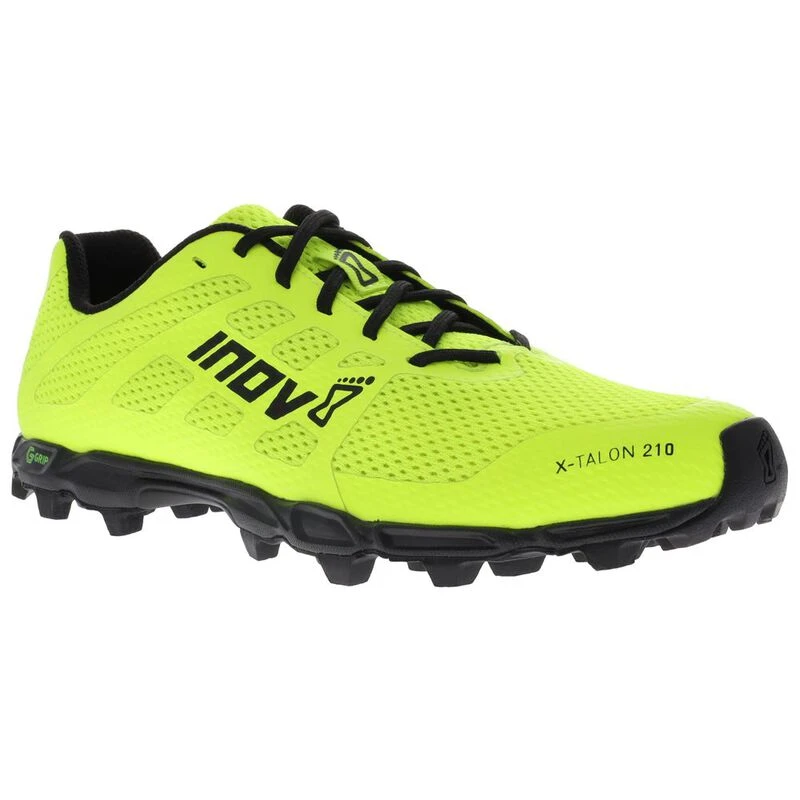 Inov 8 Mens X Talon G 210 V2 Running Shoes Yellow Black Sportpursu