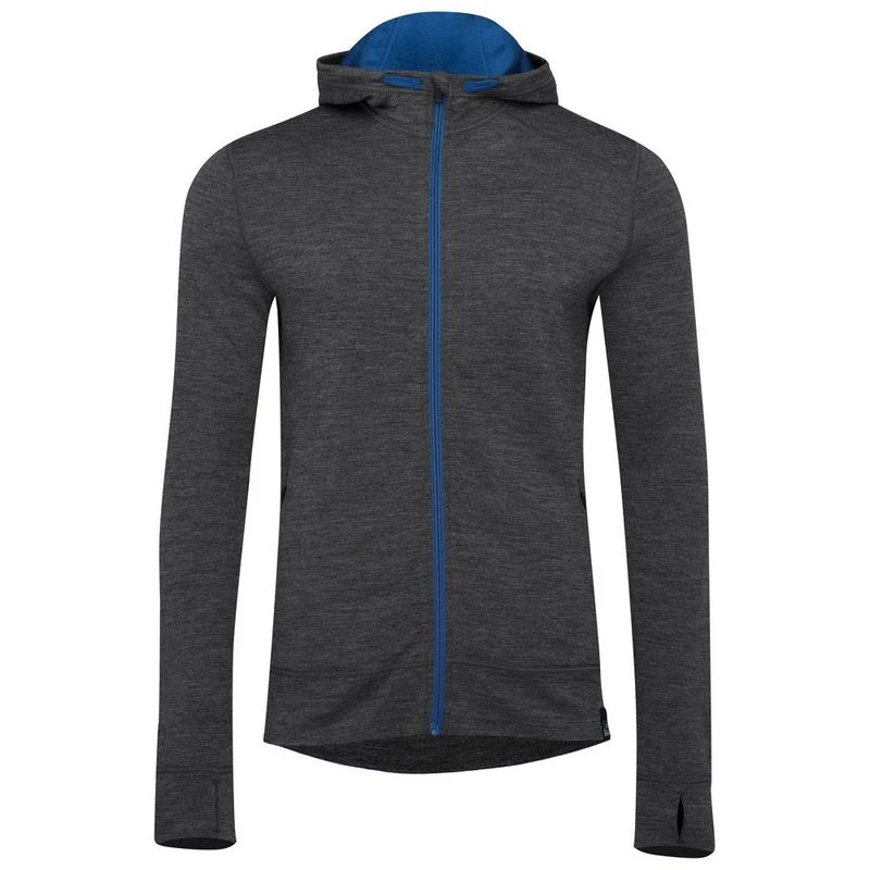 ISOBAA Mens Merino 260 Casual Hoodie (Smoke) | Sportpursuit.com