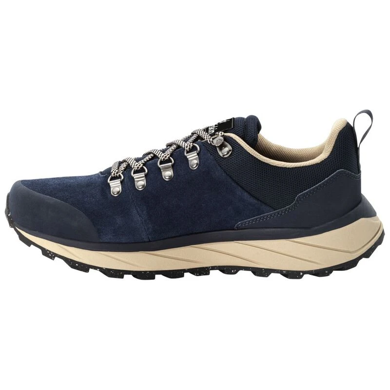 Jack Wolfskin Mens Terraventure Urban Low Hiking Shoes (Dark Blue/Beig