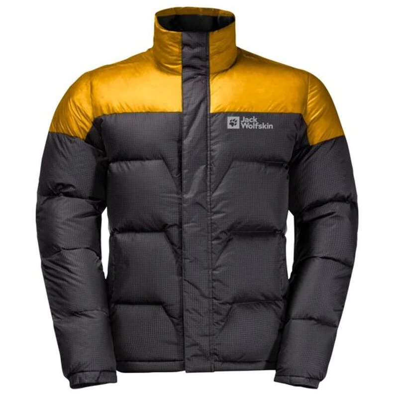 Jack wolfskin black hotsell and yellow jacket