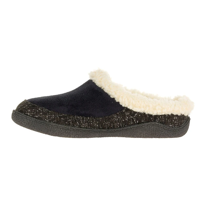Kamik Womens Nutmeg Slippers Black White Sportpursuit