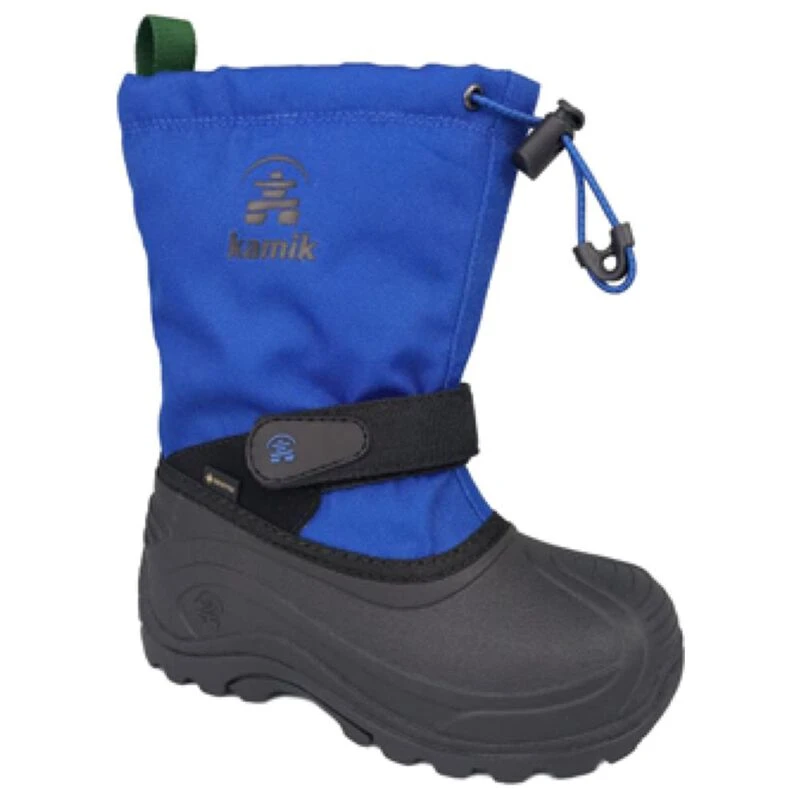 Kamik Kids Snow Rise G Snow Boots Blue Sportpursuit