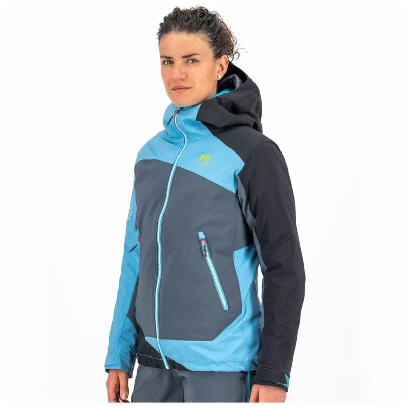 Karpos Womens Marmolada Jacket (Dark Slate/Blue Atoll/Black)