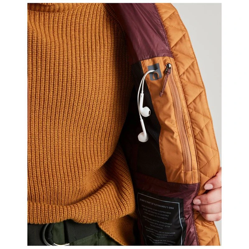 Kathmandu Womens Epiq V3 Down Jacket (Golden Oak)