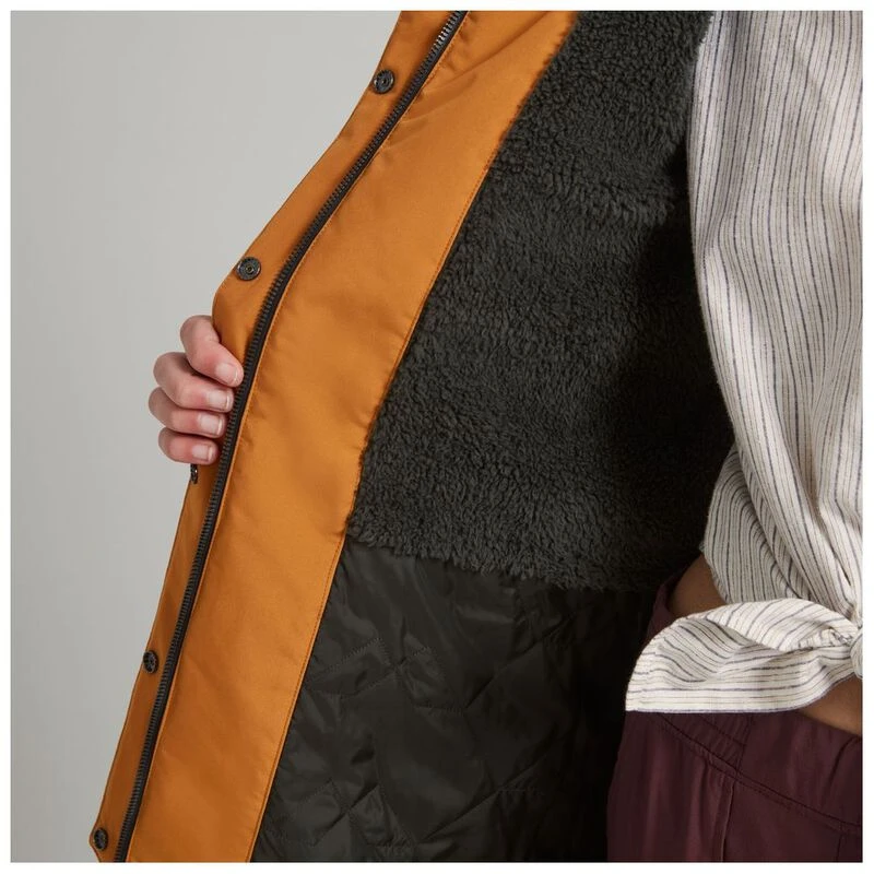 Kathmandu Womens Creede Thermore Jacket Golden Oak Sportpursuit