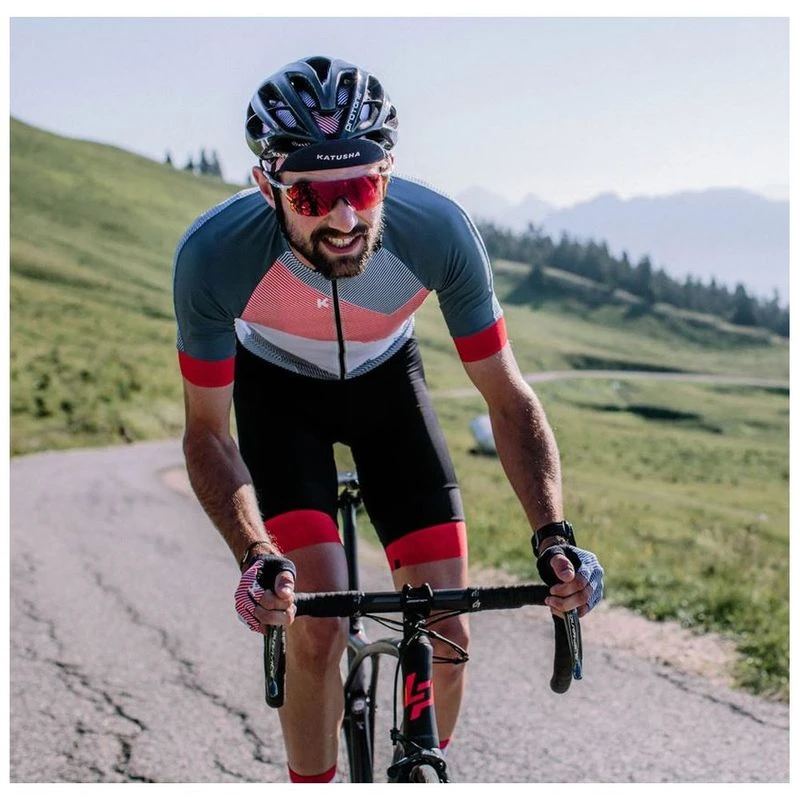 Katusha Mens Superlight Jersey Grey Sportpursuit