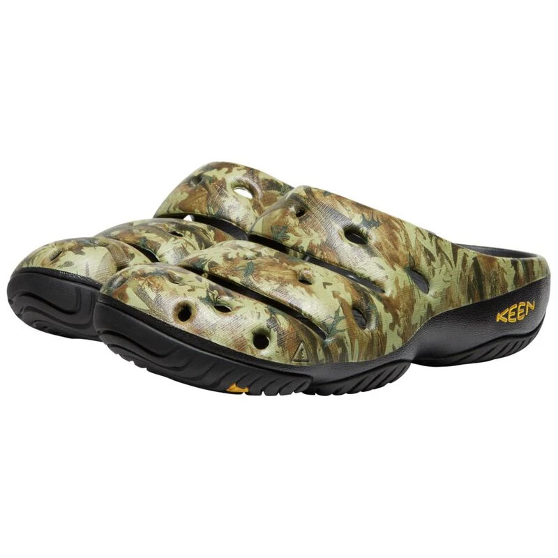 Keen Mens Yogui Sandals Camo Green Sportpursuit