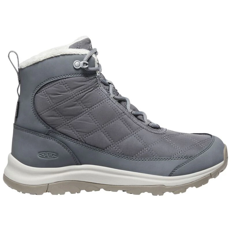 Keen Terradora II Wintry WP Dames Wandellaarzen Grijs privatesport