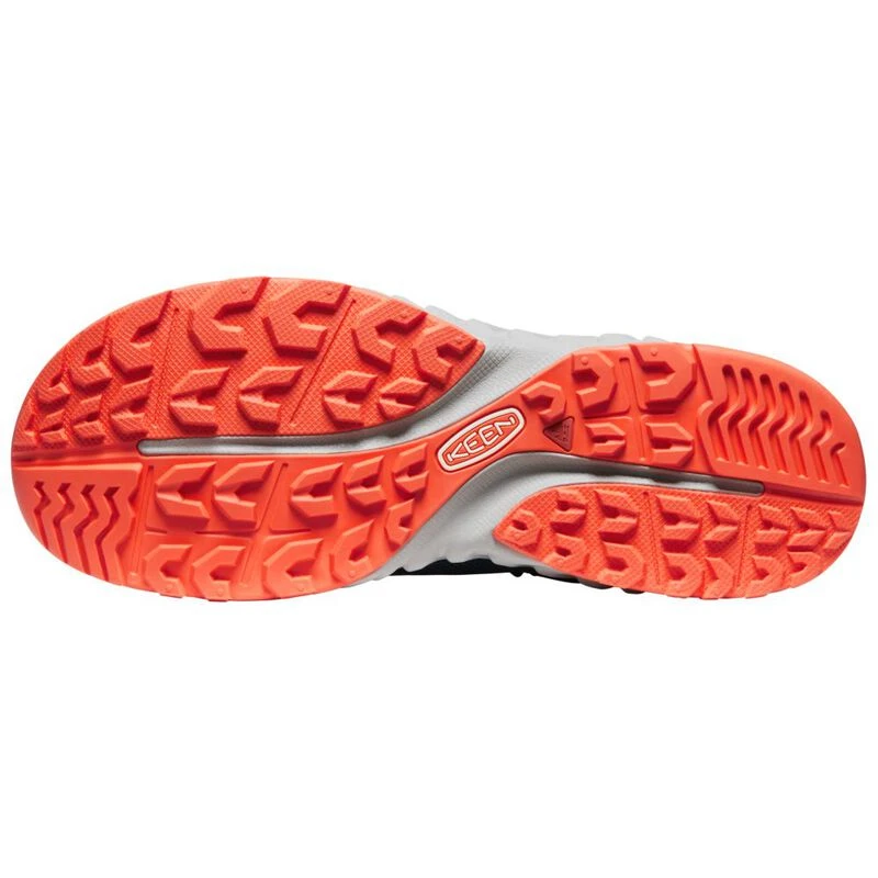 Keen Mens Nxis Evo Waterproof Hiking Shoes (Sea Moss/Scarlet Ibis) | S