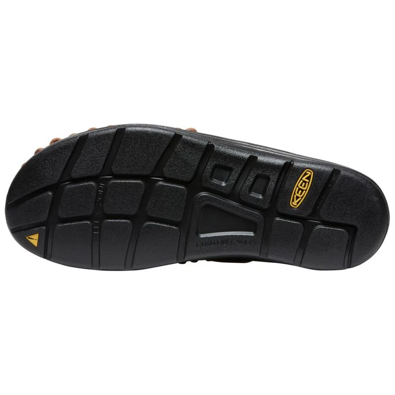 Keen Mens Uneek II Slide Sandals (Cathay Spice/Black) | Sportpursuit.c
