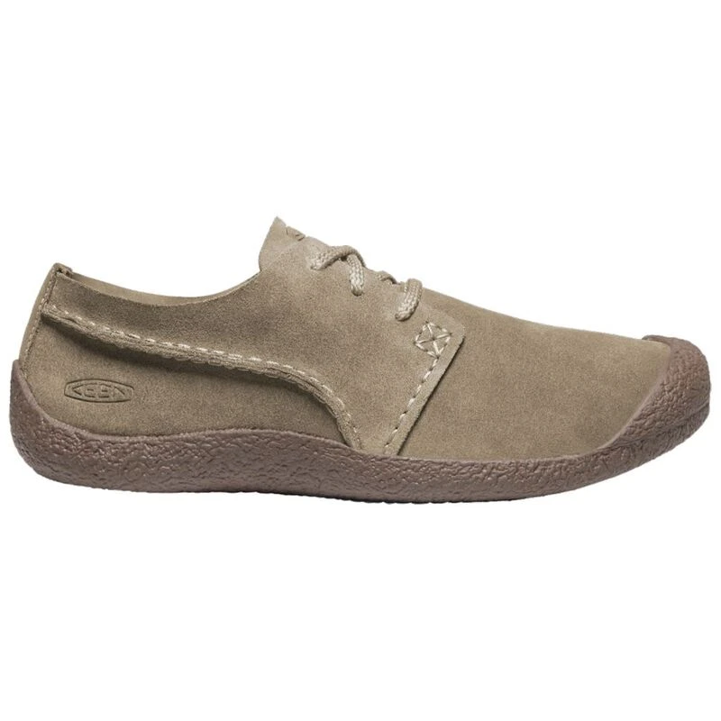 Keen Mens Howser Suede Oxford Shoes Timberwolf Chestnut Sportpursu