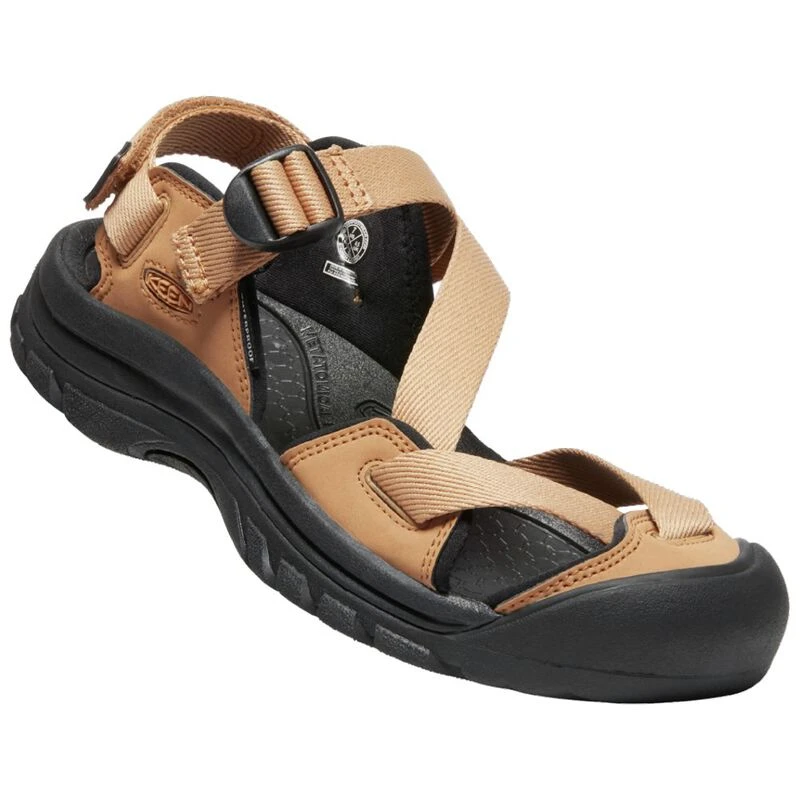 Keen Womens Zerraport II Sandals (Doe/Black)