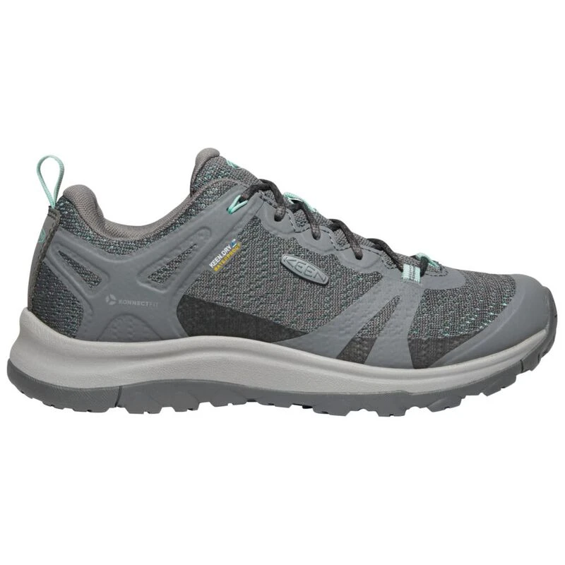 Keen Womens Terradora II WP Waterproof Hiking Shoes Steel Grey Ocean