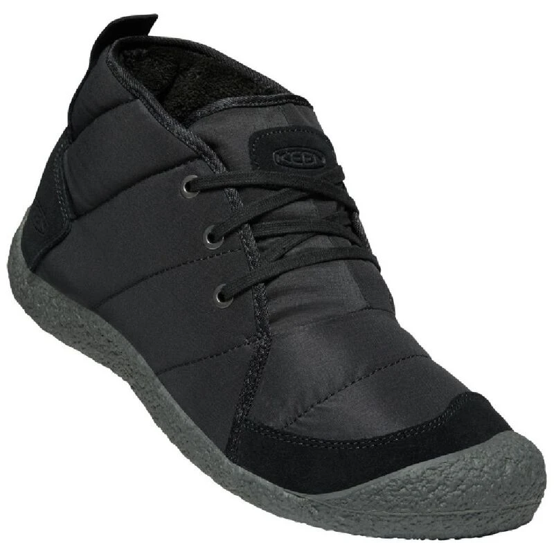 Keen Mens Howser Quilted Chukka Shoes Black Raven Sportpursuit