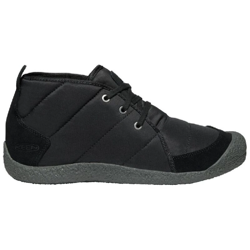 Keen Mens Howser Quilted Chukka Shoes Black Raven Sportpursuit