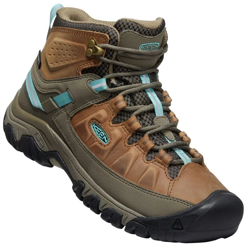 Keen Womens Targhee III Mid WP Hiking Boots Toasted Coconut Porcelain