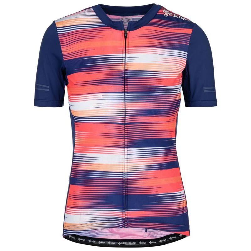 Kilpi Womens Moate Cycling Jersey (Dark Blue/Pink)