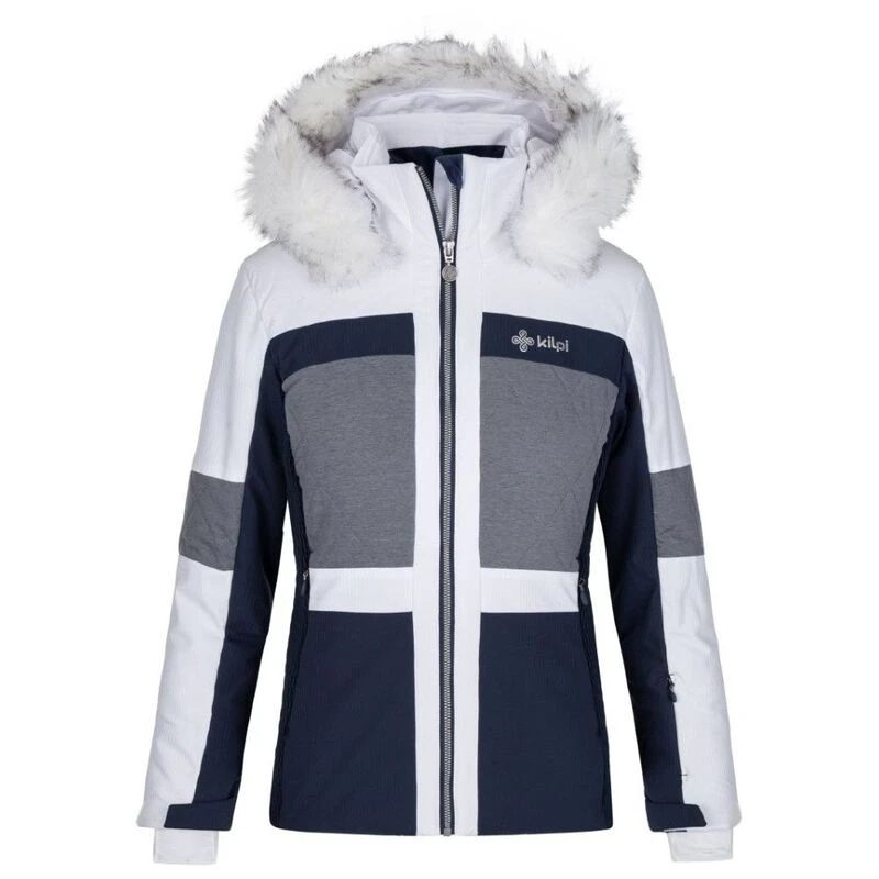 Kilpi Womens Alsa Jacket (Dark Blue/White) | Sportpursuit.com