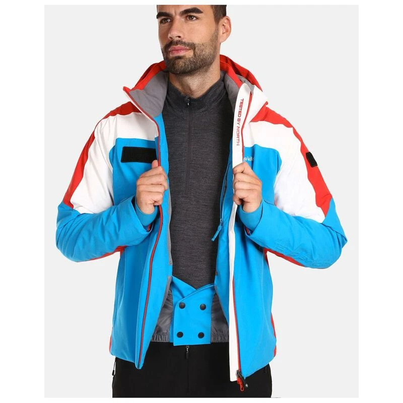 Kilpi Mens Dexen Jacket (Blue/Black/Red) | Sportpursuit.com