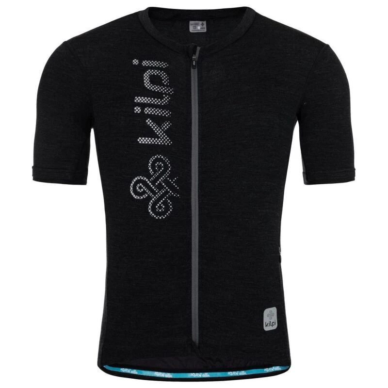 Kilpi Mens Petrana Short Sleeve Cycling Jersey Dark Grey Sportpurs