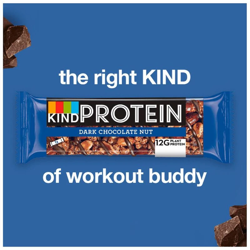 Kind Dark Chocolate Nut Protein Bar (36 x 50g Short Dated) Sportpu