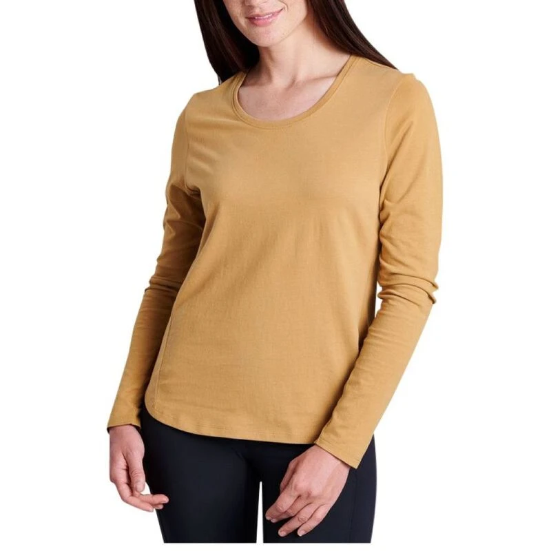 Kuhl Womens Bravada Long Sleeve T-Shirt (Antique Gold)