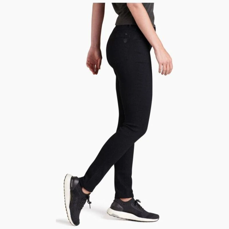 Kuhl Womens 9 Kontour Flex Denim Skinny Trousers (Black)