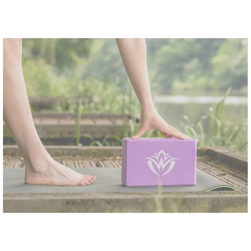 LK Yoga XL Yoga Blocks 2 Pack (Purple)