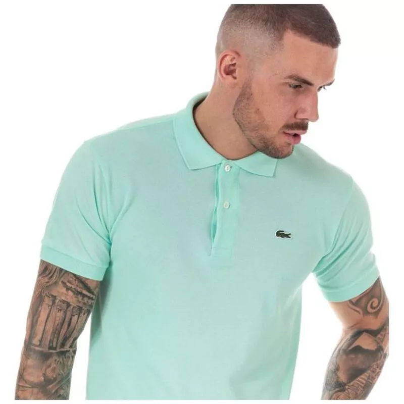 Turquoise lacoste store t shirt