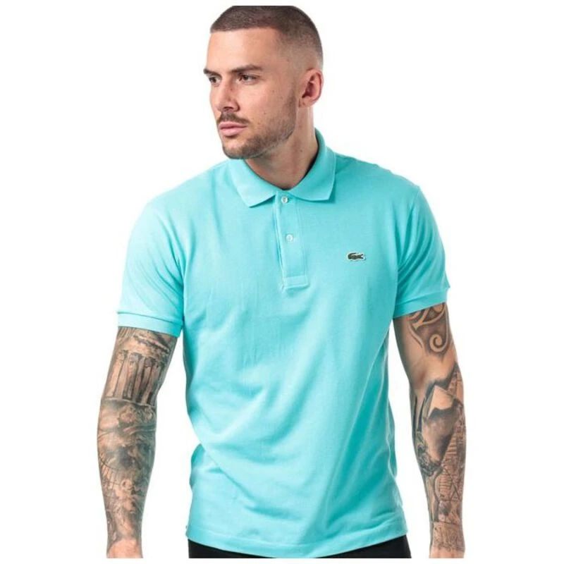 Polo lacoste clearance bleu turquoise