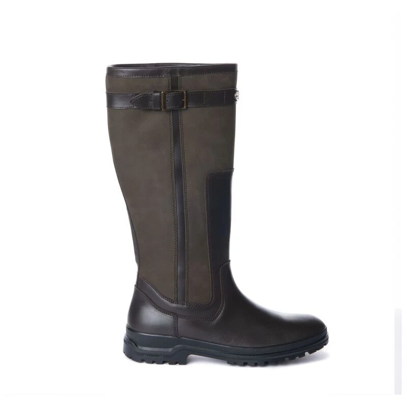 Le Chameau Mens Jameson Standard Fit Leather Boots Marron Sportpur