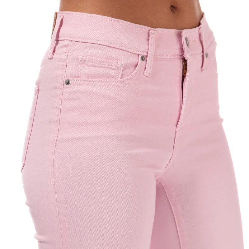 Levi's Womens 311 Shaping Skinny Capri Jeans (Pink) 