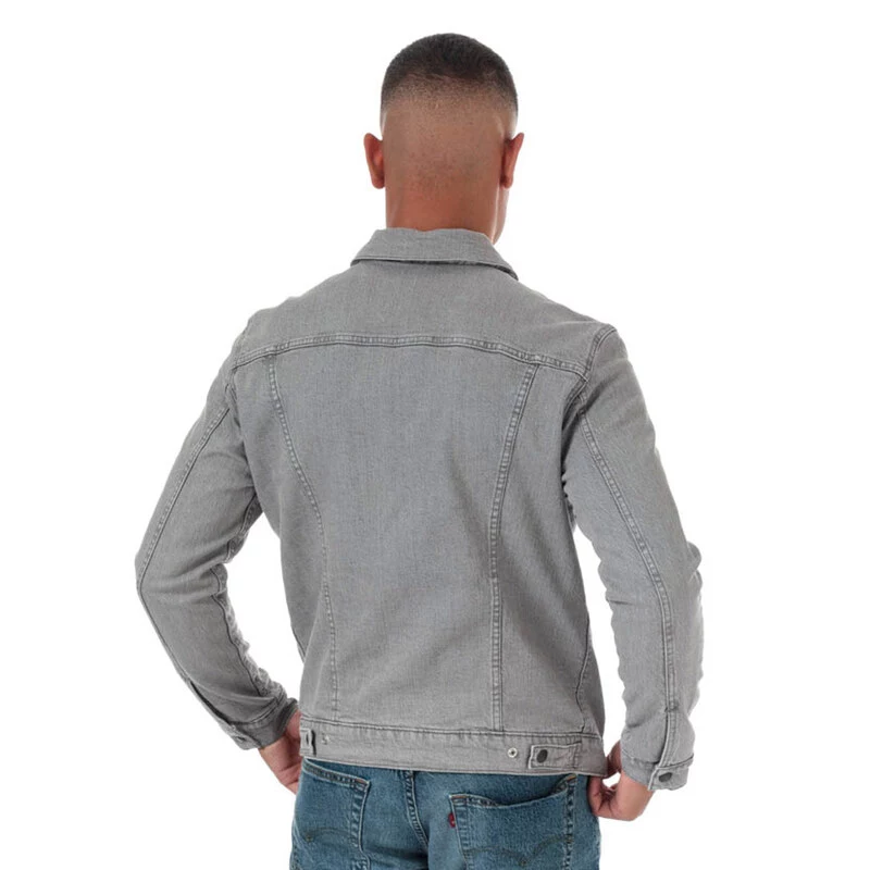 Levis sales jacket grey