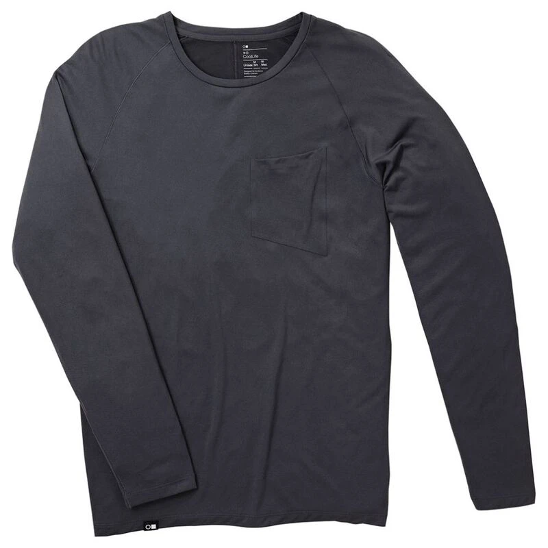 Lifelabs CoolLife Long Sleeve TShirt (Charcoal Grey) Sportpursuit.c