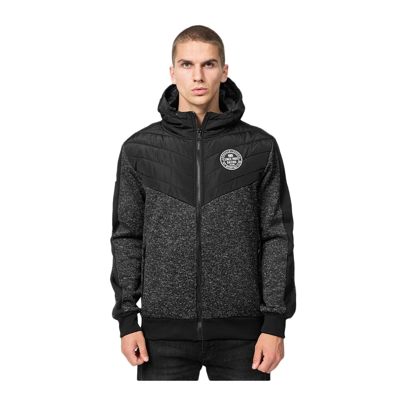Lonsdale marl jacket discount mens