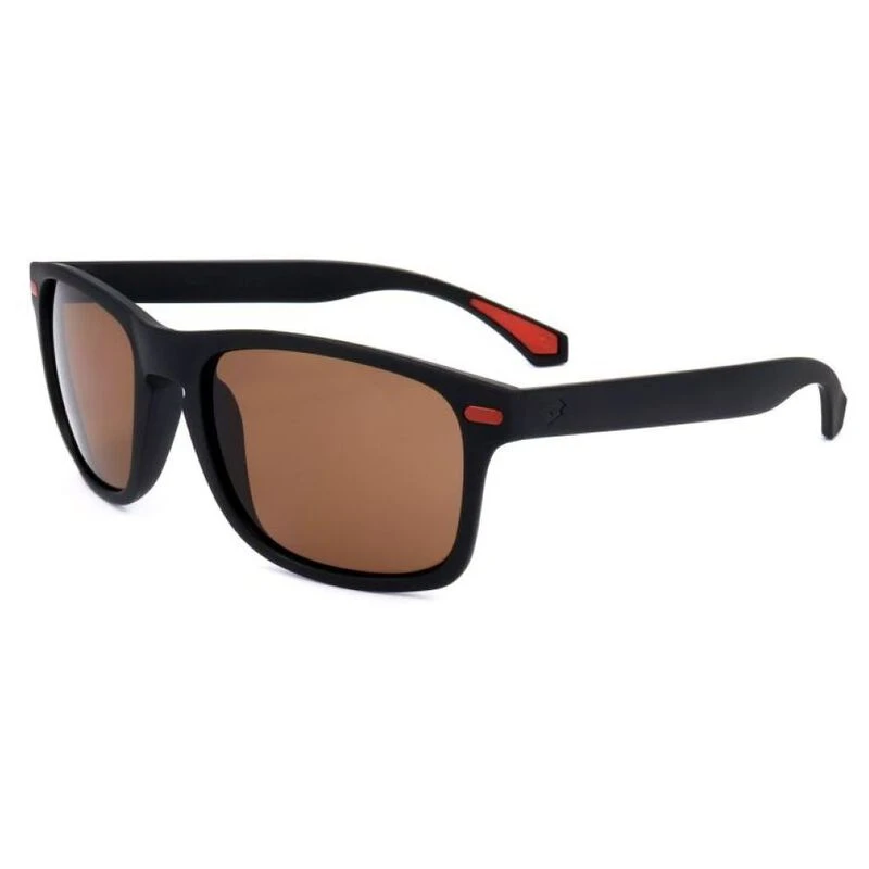 Lotto LS1014-11 Square Mirror Sunglasses (Clear/Black) | Sportpursuit.
