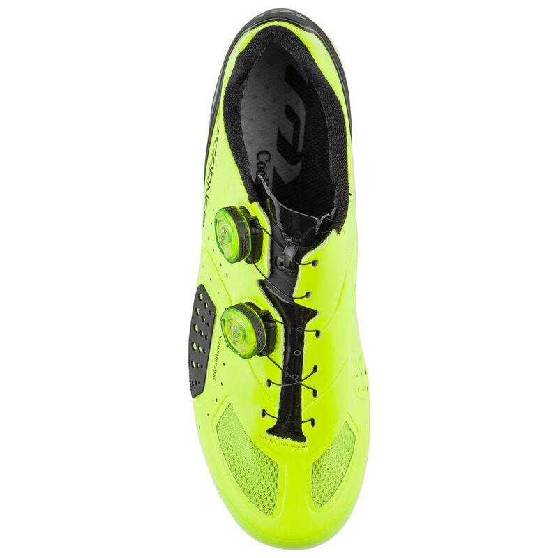 Louis Garneau Mens Course Air Lite Ii Cycling Shoes Bright Yellow