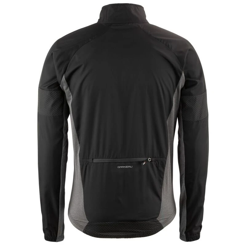 Louis Garneau Mens Modesto 3 Jacket (Black/Gray)