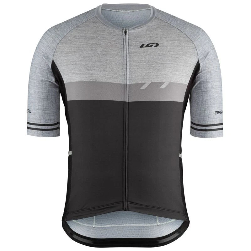 Louis Garneau Mens District 2 Jersey (Grey Line)
