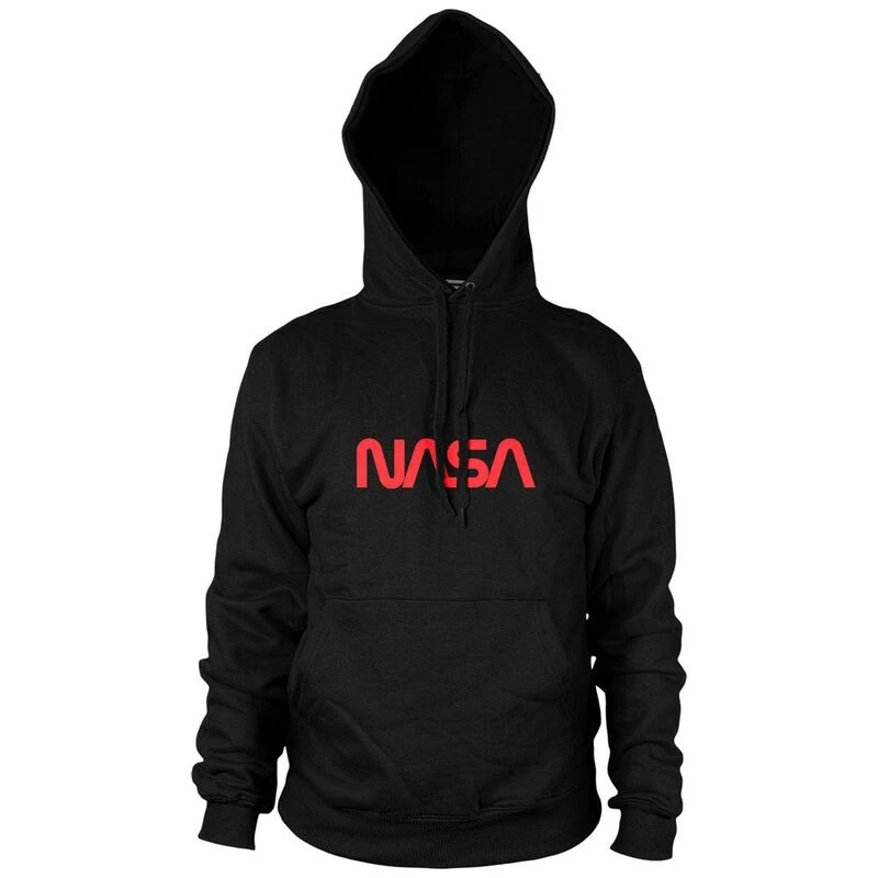 Nasa worm logo hoodie top