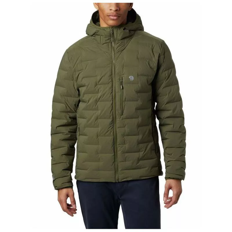 Men's stretchdown ds hooded jacket outlet