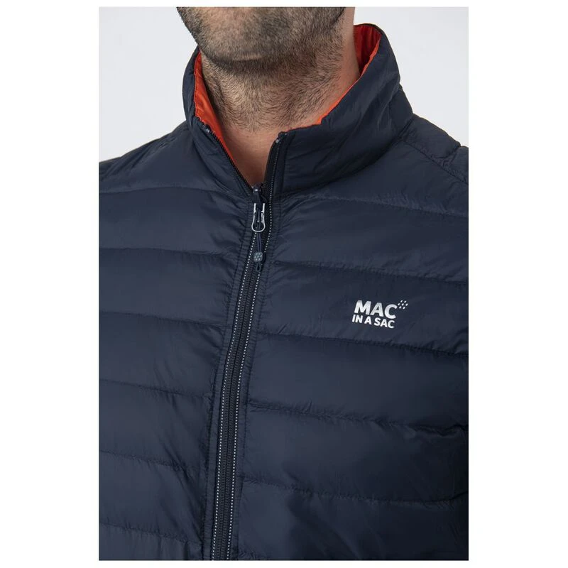 Mac in a Sac Mens Reversible Down Jacket Flame Navy Sportpursuit.c