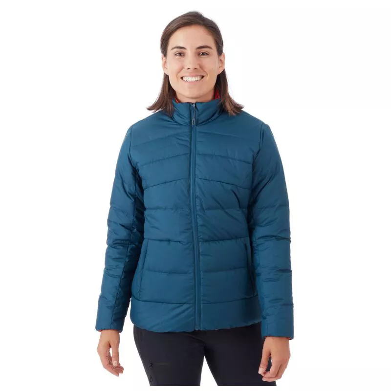 Mammut Womens Whitehorn IN Reversible Down Jacket (Wing Teal/Pepper)